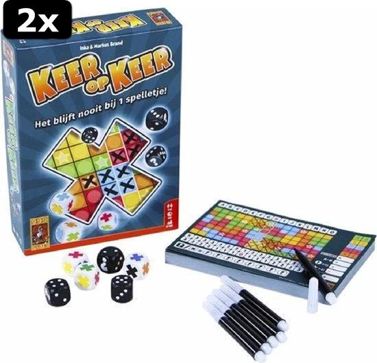 999 Games 2x Keer Op Keer Dobbelspel 1 999 Games 2x Keer Op Keer Dobbelspel
