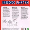 Merkloos Voor Uw Eindejaars Avond. Kunststof En Papier/ Karton Bingo En Lotto Spel 24 Kaarten 90 Nummers Voor Boven 3 Jaar Handleiding N/F/D