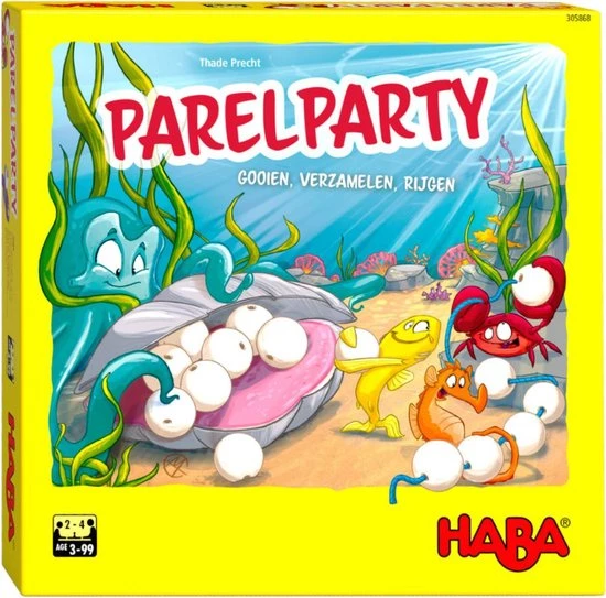 Haba Spel - Parelfeestje - Gooien, Verzamelen, Rijgen 8 Haba Spel - Parelfeestje - Gooien, Verzamelen, Rijgen - Afbeelding 8