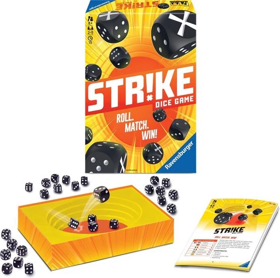 Ravensburger Strike - Dobbelspel 4 Ravensburger Strike - Dobbelspel - Afbeelding 4