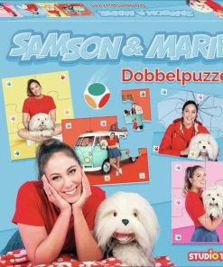 Samson & Marie Puzzel - Dobbelpuzzel - 4 Puzzels / 4x6 Stukken