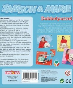 Samson & Marie Puzzel - Dobbelpuzzel - 4 Puzzels / 4x6 Stukken 9 Samson & Marie Puzzel - Dobbelpuzzel - 4 Puzzels / 4x6 Stukken -Dobbel Spellen Winkel 550x546