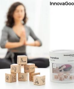 Creartix Yoga Dobbelspel Anandice InnovaGoods 7 Dobbelstenen - Incl. Handleiding 35 Posities