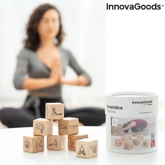 Creartix Yoga Dobbelspel Anandice InnovaGoods 7 Dobbelstenen - Incl. Handleiding 35 Posities 1 Creartix Yoga Dobbelspel Anandice InnovaGoods 7 Dobbelstenen - Incl. Handleiding 35 Posities