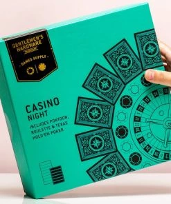 Gentlemens Hardware Gentlemans Hardware Casino Night Spelletjesdoos -Dobbel Spellen Winkel 550x550 147