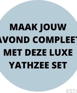 ESTARK LUXE Yahtzee Set - Dobbelset - 10 X Scoreblok - Yathzeeset - Poker - Dobbelspel - Score Blok - Dobbelstenen - Familiespellen - 6 Dobbelspellen - Spel - Werpbeker - 17 Delig 17 ESTARK LUXE Yahtzee Set - Dobbelset - 10 X Scoreblok - Yathzeeset - Poker - Dobbelspel - Score Blok - Dobbelstenen - Familiespellen - 6 Dobbelspellen - Spel - Werpbeker - 17 Delig -Dobbel Spellen Winkel 550x550 152