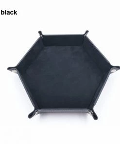 Genvi Dobbelstenenbak Zeshoek Zwart Klein