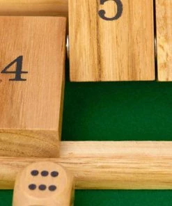 Relaxdays Shut The Box Dobbelspel - Klipp Klapp - Houten Gezelschapsspel - Rekenspel -Dobbel Spellen Winkel 550x550 168