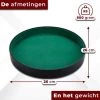 HOT Games Yathzee + Dobbelsteenbak - Incl. Yathzee Scoreblok, Beker En Pokerpiste / Dobbelstenenset - Dobbelbak - Dobbelspellen - Dice Tray - Cadeau Tip !!