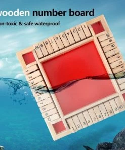 Deluxe HB Sluit De Doos - Zinaps Onbekend 4 Speler Sluit De Doos Dice Game Educatief Houten Number Board Family Traditional Game Drinken Cube Toy Classic Table Game Voor Leernummers- (WK 02127) 14 Deluxe HB Sluit De Doos - Zinaps Onbekend 4 Speler Sluit De Doos Dice Game Educatief Houten Number Board Family Traditional Game Drinken Cube Toy Classic Table Game Voor Leernummers- (WK 02127) -Dobbel Spellen Winkel 550x550 175