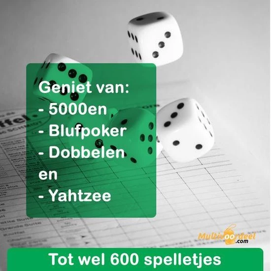 Merkloos Yahtzee Scoreblok Set Met Dobbelstenen Gezelschapsspel Voor Volwassenen En Kinderen Speel Tot 600 Dobbelspellen 3 Merkloos Yahtzee Scoreblok Set Met Dobbelstenen Gezelschapsspel Voor Volwassenen En Kinderen Speel Tot 600 Dobbelspellen - Afbeelding 3