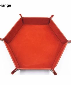Genvi Dobbelstenenbak Zeshoek Oranje Groot