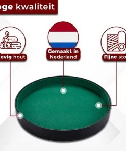 HOT Games Yathzee + Dobbelsteenbak - Incl. Yathzee Scoreblok, Beker En Pokerpiste / Dobbelstenenset - Dobbelbak - Dobbelspellen - Dice Tray - Cadeau Tip !! -Dobbel Spellen Winkel 550x550 21
