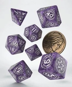 Q Workshop Witcher Polydice Set - Yennefer, Lilac & Gooseberries