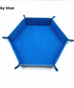 Genvi Dobbelstenenbak Zeshoek Lucht Blauw Groot