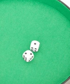Longfield DICE TRAY OF IMITATION LEATHER - 26 CM -Dobbel Spellen Winkel 550x550 23