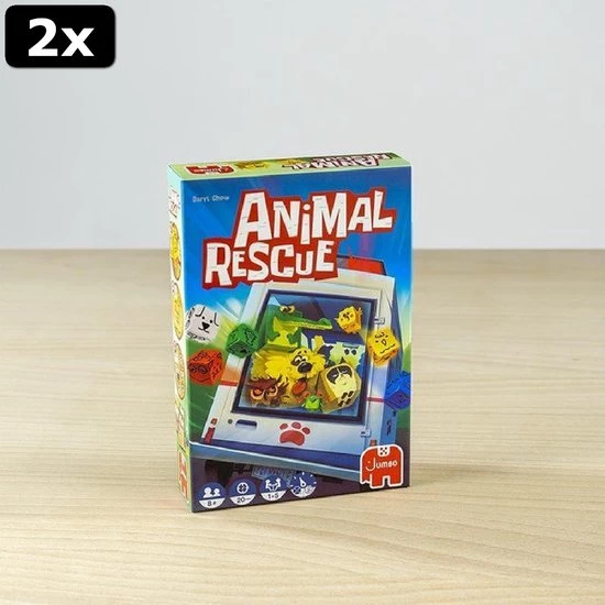 2x Jumbo Animal Rescue - Dobbelspel 4 2x Jumbo Animal Rescue - Dobbelspel - Afbeelding 4