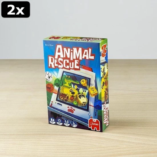 2x Jumbo Animal Rescue - Dobbelspel 9 2x Jumbo Animal Rescue - Dobbelspel - Afbeelding 9