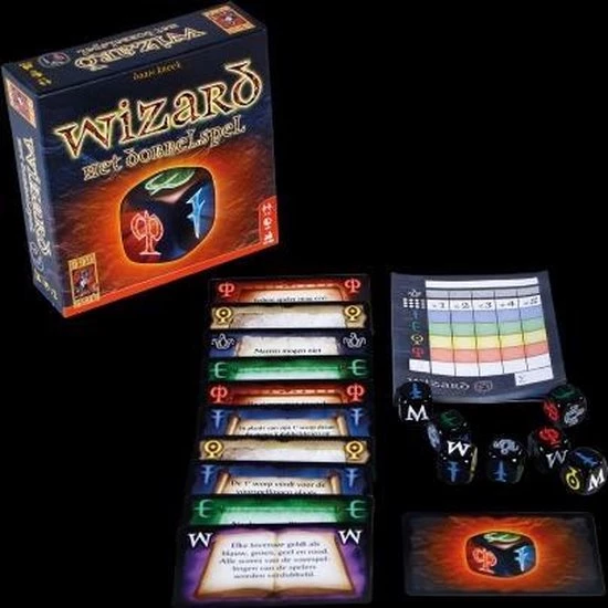 999 Games Wizard: Het Dobbelspel Dobbelspel 3 999 Games Wizard: Het Dobbelspel Dobbelspel - Afbeelding 3