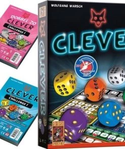 Clever Dobbelspel + Scoreblokken 999 Games