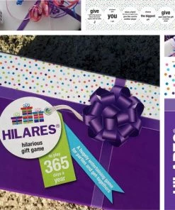 Hilares - Hilarious Gift Game - Pakjesspel - Sinterklaasspel - Engelstalig -Dobbel Spellen Winkel 550x550 69