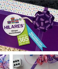 Hilares - Witziges Geschenkespiel - Pakjesspel - Sinterklaasspel - Duitstalig 13 Hilares - Witziges Geschenkespiel - Pakjesspel - Sinterklaasspel - Duitstalig -Dobbel Spellen Winkel 550x550 88