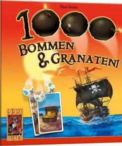 999 Games 1000 Bommen & Granaten! Dobbelspel -Dobbel Spellen Winkel 550x551 1