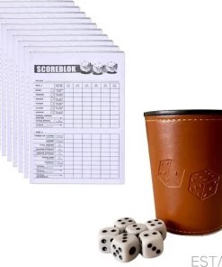 ESTARK LUXE Yahtzee Set - Dobbelset - 10 X Scoreblok - Yathzeeset - Poker - Dobbelspel - Score Blok - Dobbelstenen - Familiespellen - 6 Dobbelspellen - Spel - Werpbeker - 17 Delig 13 ESTARK LUXE Yahtzee Set - Dobbelset - 10 X Scoreblok - Yathzeeset - Poker - Dobbelspel - Score Blok - Dobbelstenen - Familiespellen - 6 Dobbelspellen - Spel - Werpbeker - 17 Delig -Dobbel Spellen Winkel 550x551 15