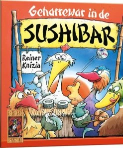 999 Games Geharrewar In De Sushibar Dobbelspel -Dobbel Spellen Winkel 550x551 4