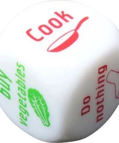 TN Dobbelsteen Huishouding - Wie Doet Wat - Huwelijkscadeau - Taak Verdeling -Fun Dobbelstenen