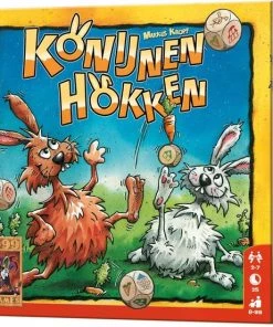 999 Games Konijnenhokken Dobbelspel -Dobbel Spellen Winkel 550x552 4