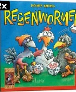 999 Games 2x Regenwormen Dobbelspel