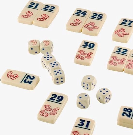 999 Games Regenwormen Dobbelspel 7 999 Games Regenwormen Dobbelspel - Afbeelding 7