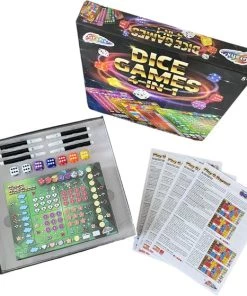 Grafix | Dice Games 4-in-1 Dobbelspellen | Gezelschapsspel Voor Kinderen En Volwassenen | Combinatie Van Tactiek- En Geluk -Dobbel Spellen Winkel 550x559 1
