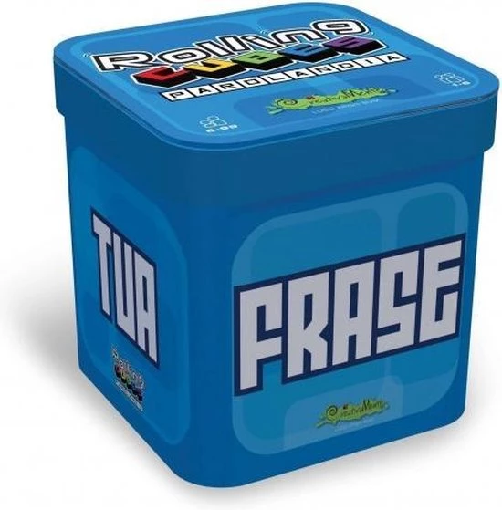 CreativaMente Rolling Cubes Parolandia 7 X 7 X 7 Cm Reisspel 1 CreativaMente Rolling Cubes Parolandia 7 X 7 X 7 Cm Reisspel