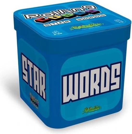 CreativaMente Rolling Cubes Star Words 7 X 7 X 7 Cm Reisspel 1 CreativaMente Rolling Cubes Star Words 7 X 7 X 7 Cm Reisspel