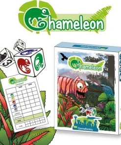The Gamefantry Chamelon | Dobbelspel Kinderen | Familiespel Kinderen | Dobbelstenen Spel | Spellen Voor Kinderen | Familiespel | Het Familiespel Van Het Jaar | Vanaf 7 Jaar | 2-4 Personen