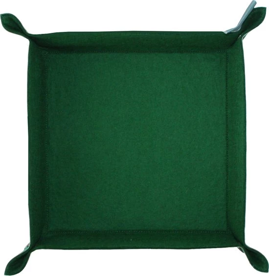 Popnagelen Gooibak / Dobbelpiste - Recyclebaar Wolvilt & Gerycycled Luchtbed - Eco (ROOD) 2 Popnagelen Gooibak / Dobbelpiste - Recyclebaar Wolvilt & Gerycycled Luchtbed - Eco (ROOD) - Afbeelding 2