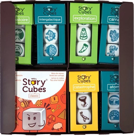 Zygomatic Board Game Studio Rory's Story Cubes Collector Box - Dobbelspel 3 Zygomatic Board Game Studio Rory's Story Cubes Collector Box - Dobbelspel - Afbeelding 3