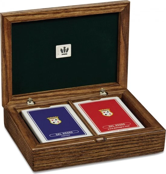 Dal Negro Speelkaarthouder 24,5 X 14,5 Cm Hout Bruin 1 Dal Negro Speelkaarthouder 24,5 X 14,5 Cm Hout Bruin