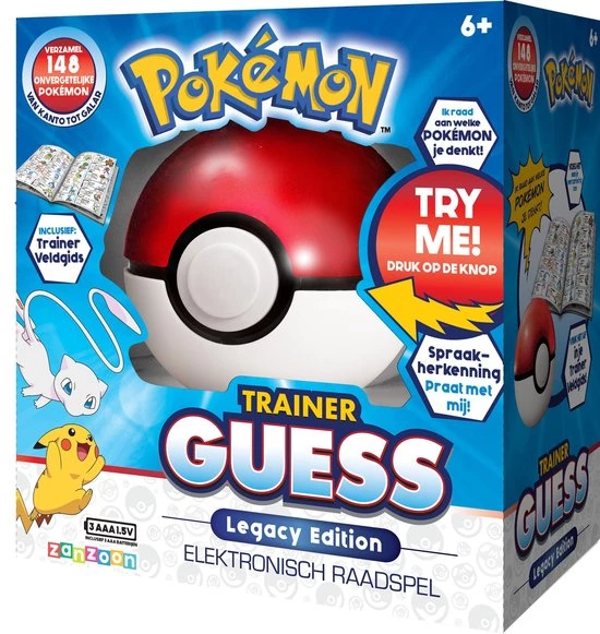 Pok?mon Pok Mon Trainer Guess Legacy Edition 3 Pok?mon Pok Mon Trainer Guess Legacy Edition - Afbeelding 3