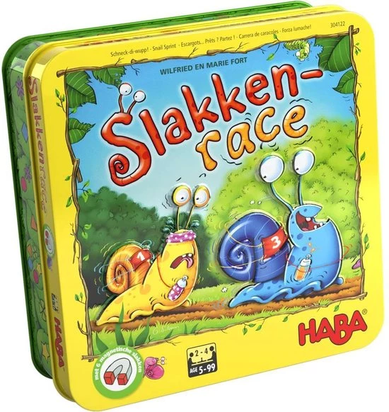 Dobbelspel Slakkenrace - Haba 1 Dobbelspel Slakkenrace - Haba