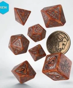 Q Workshop Witcher Polydice Set - Geralt, The Monster Slayer 5 Q Workshop Witcher Polydice Set - Geralt, The Monster Slayer -Dobbel Spellen Winkel 550x587 5