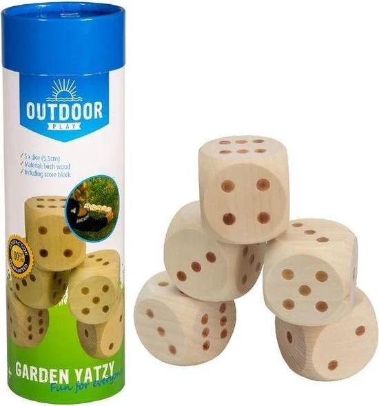 Overige Merken 2x Outdoor Play Garden Dobbelen 3 Overige Merken 2x Outdoor Play Garden Dobbelen - Afbeelding 3