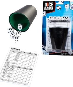 Clown Games Clown Dobbelset+scoreblok -Dobbel Spellen Winkel 550x592 4