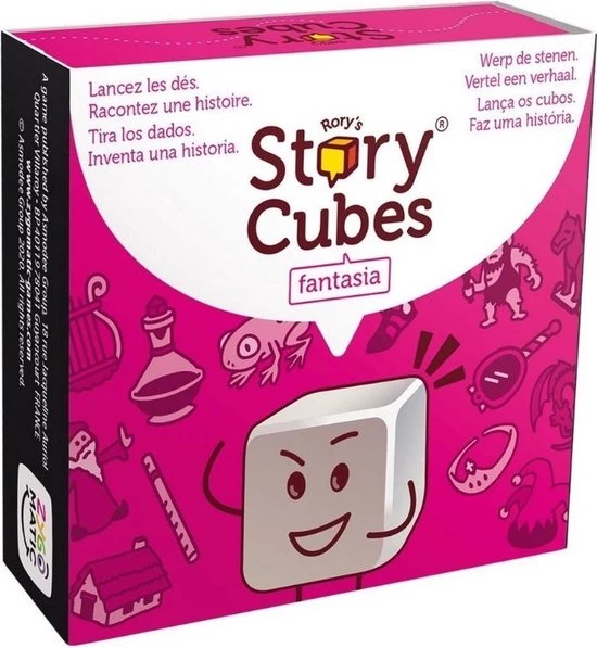 Asmodee Spellenbundel - Dobbelspel - 2 Stuks - Rory's Story Cubes Fantasia & Astro 2 Asmodee Spellenbundel - Dobbelspel - 2 Stuks - Rory's Story Cubes Fantasia & Astro - Afbeelding 2