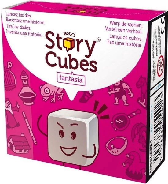 Asmodee Spellenbundel - Dobbelspel - 3 Stuks - Rory's Story Cubes Fantasia, Astro & Emergency 3 Asmodee Spellenbundel - Dobbelspel - 3 Stuks - Rory's Story Cubes Fantasia, Astro & Emergency - Afbeelding 3