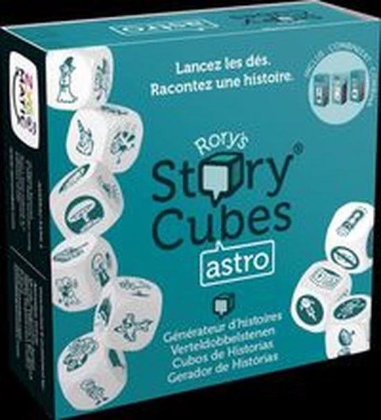 Zygomatic Board Game Studio Rory's Story Cubes Astro - Dobbelspel 12 Zygomatic Board Game Studio Rory's Story Cubes Astro - Dobbelspel - Afbeelding 12