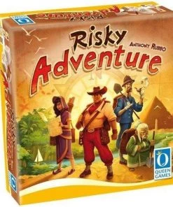 Queen Games Risky Adventure Dobbelspel QueenG EN/ DE