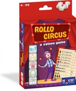 Hutter Rollo: A Yatzee Game - Circus - Dobbelspel (NL/FR)
